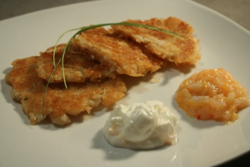 Bubbe Wendy’s Hanukkah Latkes (Fancy Wendy’s Hash Browns)
by Erik of Fancy Fast Food, with assistance from Lilit Marcus of Jewcy and Save The Assistants
Hey everybody, it’s Hanukkah! It’s Chanuka! No matter how you spell it, it’s time for the Jewish...