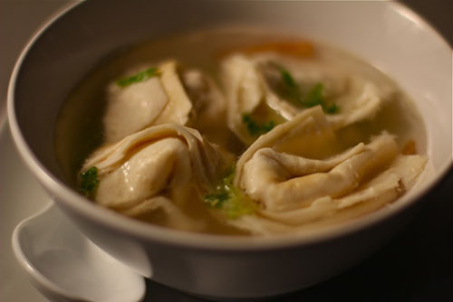 Wendy’s Wonton Soup (Fancy Wendy’s Chicken Go Wraps)
by Erik of Fancy Fast Food
You don’t need to be in the People’s Republic of China to know that Chinese New Year is upon us; I mean, there’s at least one Chinese family in every American town...